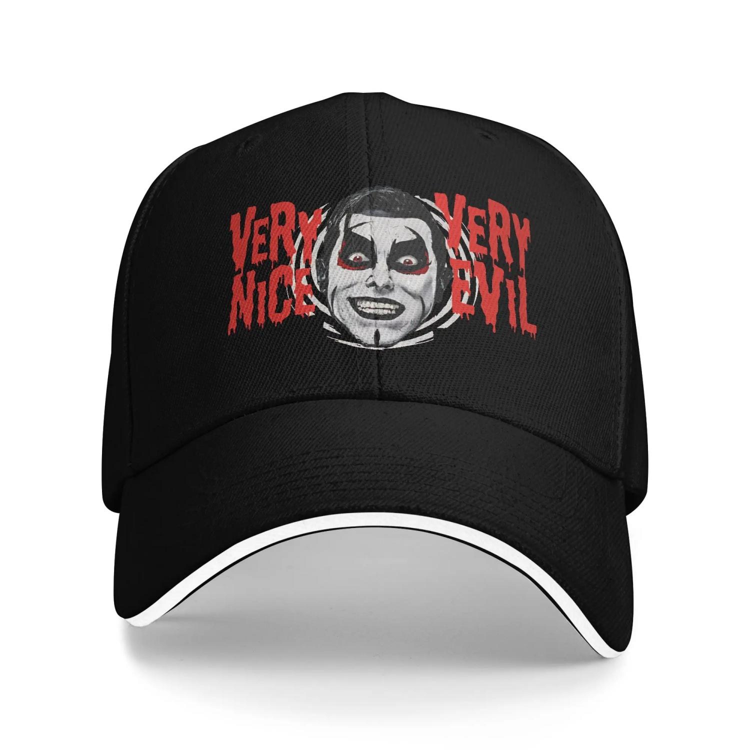 

Danhausen Wrestling Funny Very Nice Very Evil Baseball Cap Men Design Trucker Hat Summer Casual Kpop Rock Sun Baseball Caps one size