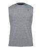 Jeteseu Easy Relax Fit Functional Sleeveless T-Shirt (Double Rash Guard) Gray