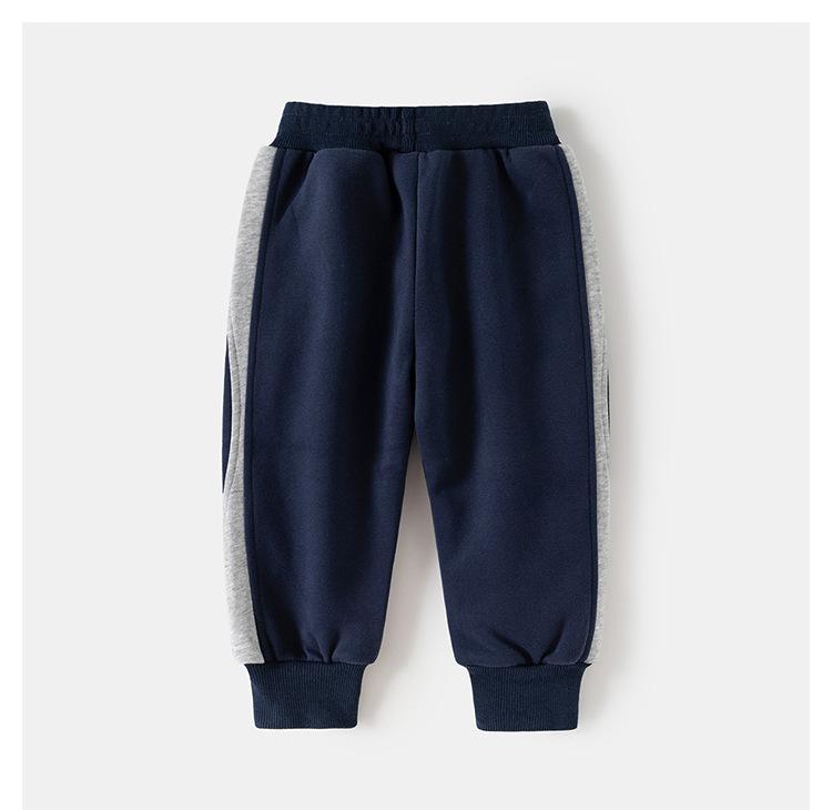 Spring and Autumn small-footed trousers boys' Korean version of loose trendy brand straight-leg leggings casual trousers trendy sports trousers