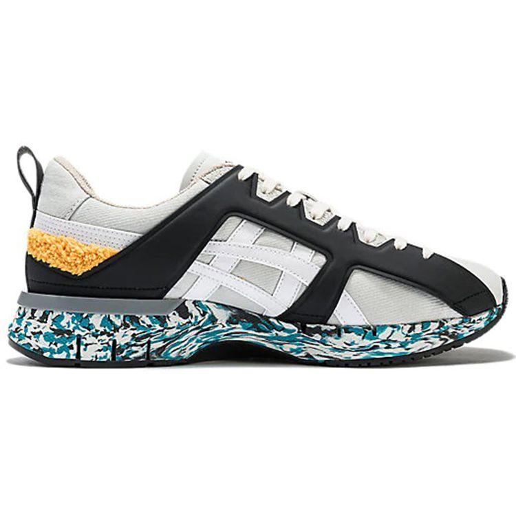 Onitsuka Tiger Fabilac Casual Comfortable Non-Slip Wear-Resistant Lightweight Low-Top Lifestyle Shoes Unisex sneaker White Blue Patterned 1183A775-020