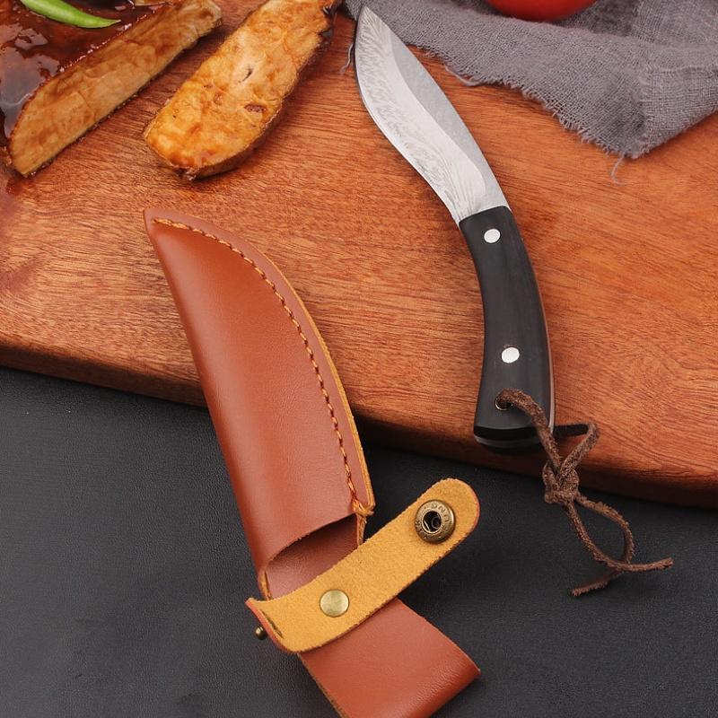 Nóż do trybowania ze stali nierdzewnej Noże kieszonkowe o wysokiej twardości Ostry profesjonalny tasak Utility Nóż wędkarski do grilla