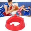 5Pcs Round Ball Display Stand Plastic Ball Holder for Football Basketball Volleyball Rugby Red