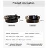 Mei Mary Handmade Braided Leather Belt, Top Grain Cowhide Women's Belt, Full Grain Genuine Leather Belt