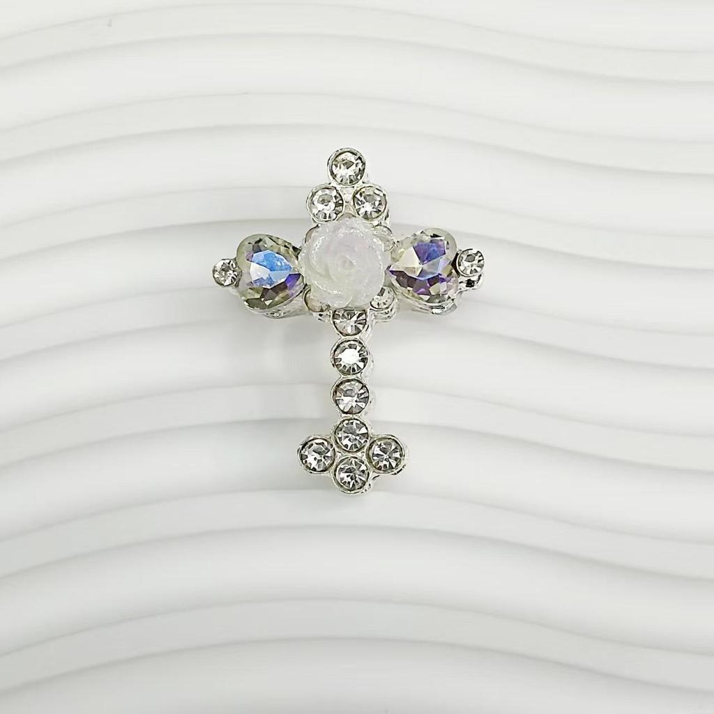 DIY Legierung Kreuz Serie Schmuck Perlen Handykette & Schlüsselanhänger Zubehör