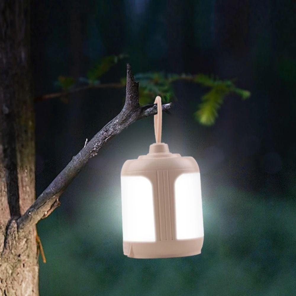 Waterproof Camping Light USB Recharging Ring Design Portable Camping Lantern Super Bright Emergency Outdoor Searchlight