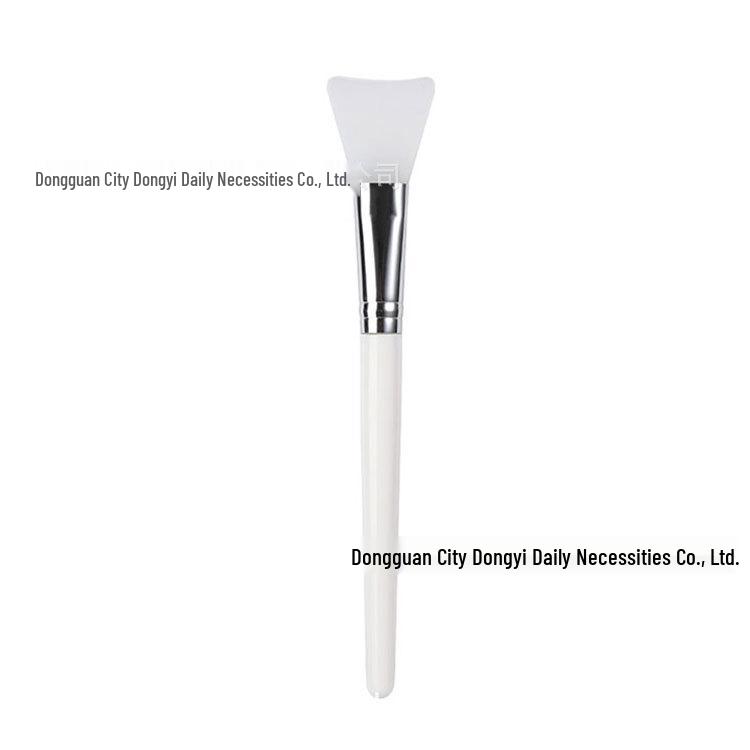 Silicone Knife-Shaped Face Mask Brush for Skincare Applications