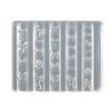 Professional Grade Transparent Nail Silicone Mold With Intricate Bows Detailing Manicure Mould For Creative Accessories