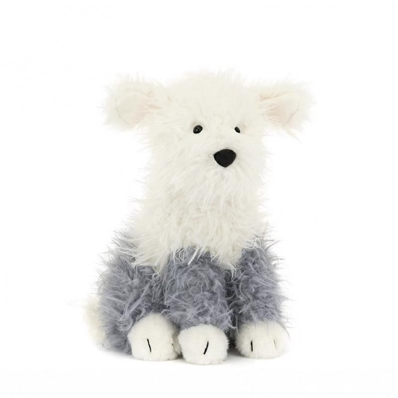 British Jelly Ewart Sheepdog Plush Toy Doll Puppy Doll Children's Soothing Doll Gift