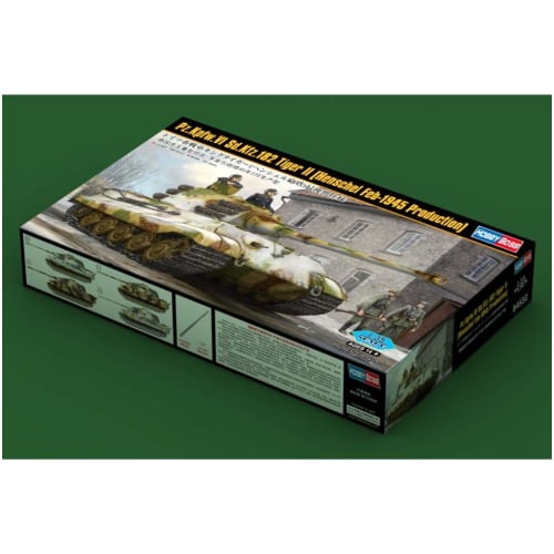 Hobby Boss 1/35 Fighting Vehicle Series German King Tiger Heavy Tank (Henschel Turret) Late Model Plastic Model 84532