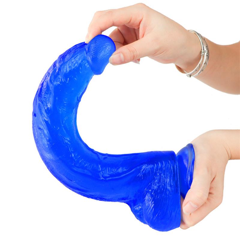 Pointed Head King Simulation Oversized Super Long Thick Dildo Head Small Body Thick Penis Adult Supplies