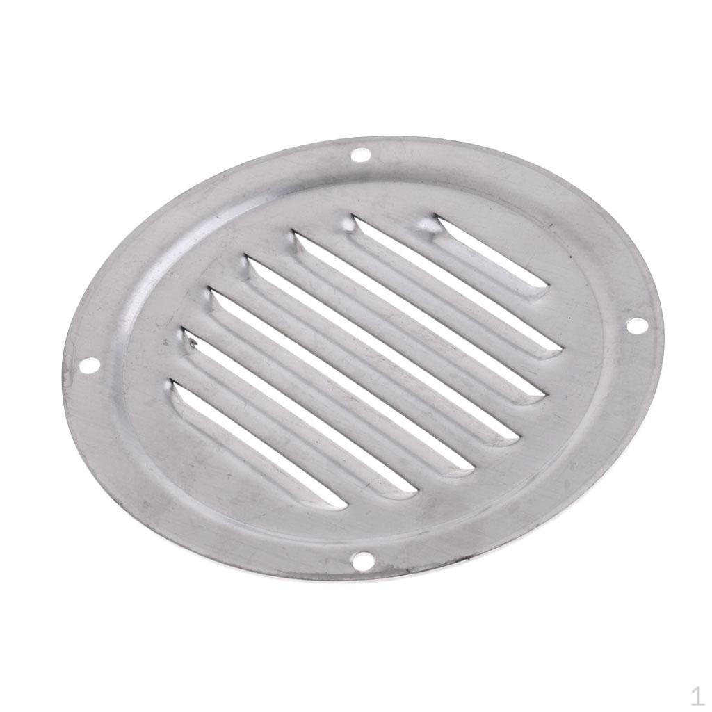 Stainless Steel Round Louvered For Marine Boat RV Yacht Accessories