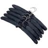 Satin Padded Clothes Hanger Silk Wrapped Coat Jacket Rack Shop Display Hanger