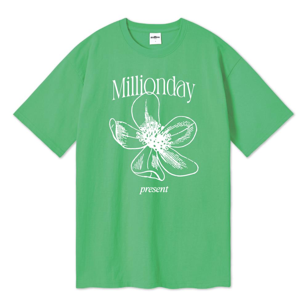 Million Day Million Bloom Over T-Shirt (A Type) White/M