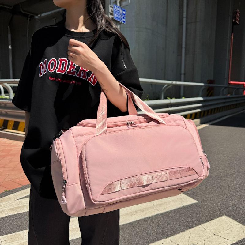 Men's Hand-held Travel Bag Large Capacity Sports Fitness Bag Dry and Wet Separation Bag Luggage Bag Women's Three-purpose Backpack