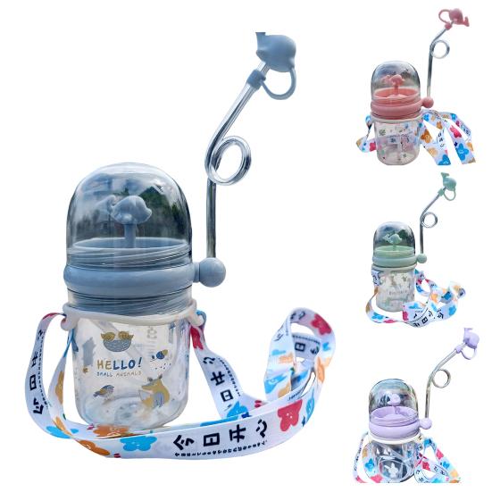 Φάλαινα Σπρέι Μπουκάλι Νερού Κύπελλο με Καλαμάκι 260ml Φιλικό προς τα Μωρά Κύπελλο Ποτού για Οικογενειακά Πάρτι Εξωτερικούς Χώρους Δώρο