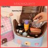 Cartoon House Makeup Bag With Breathable Material For Girls Travel And Storage
