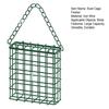 Suet Cage Bird Feeder Outdoor Garden Iron Cages Outside Hanging Suet Feeder