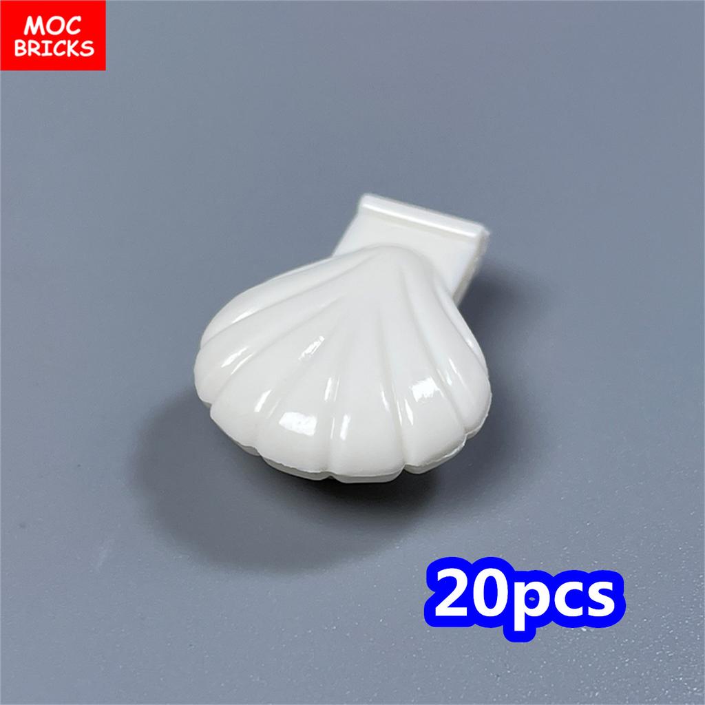 MOC Blocks Beach Ocean Palm Torso Pants Muscle Figure Ski Glasses Particles Assembled Construction Bricks Children's Playthings