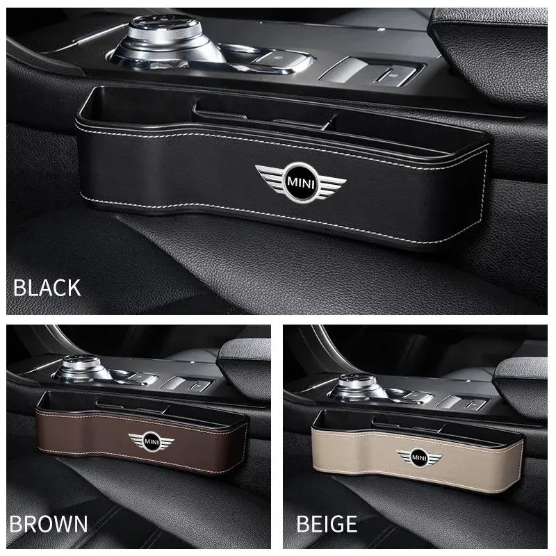 Autositz-Spalt-Aufbewahrungs-Füller Multi-funktionale Tasche zum Verstauen Ordnung für BMW Mini Cooper Countryman Clubman R55 R56 R60 F54