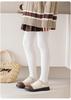 New Spring/Autumn Cute Vertical Stripe Leggings: High Elastic, Comfortable, Thin Style for Toddlers & Young Children Tights