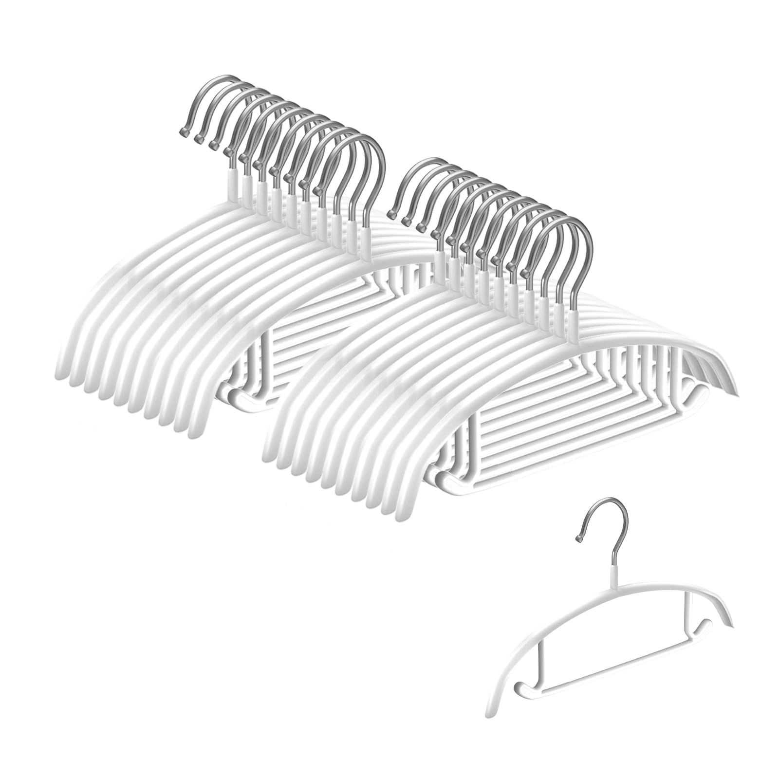 MIGABER Hanger Prevents Clothes from Losing Laundry Storage Leaves No Prevents Clothes from Suit Pants Prevents Clothes from Losing Suitable for Wet