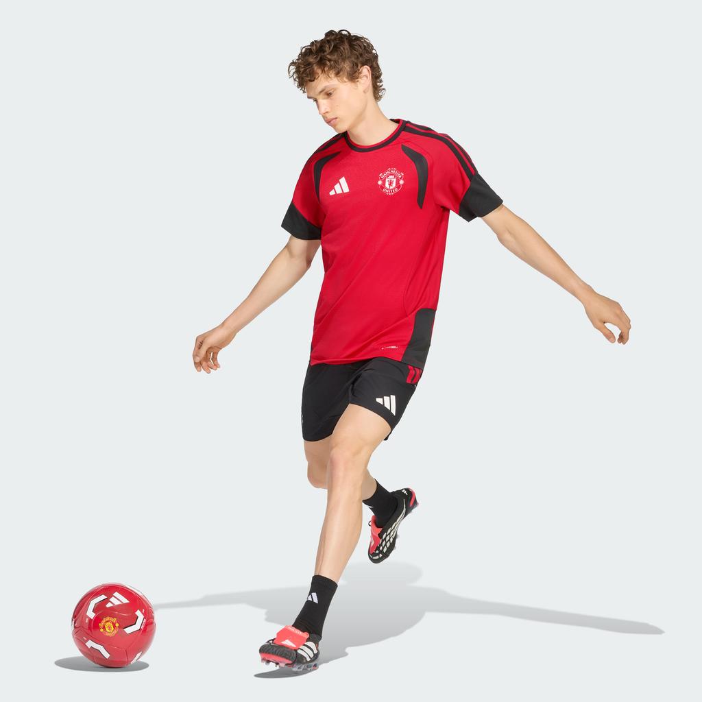 adidas Manchester United Soccer Jerseys Men's Manchester United Red Cr