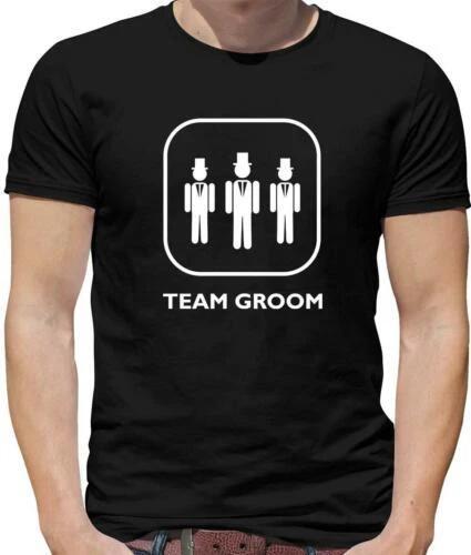 

Married Team Bridegroom T-Shirt - Wedding - Witness - Gift - Man - Deer - M