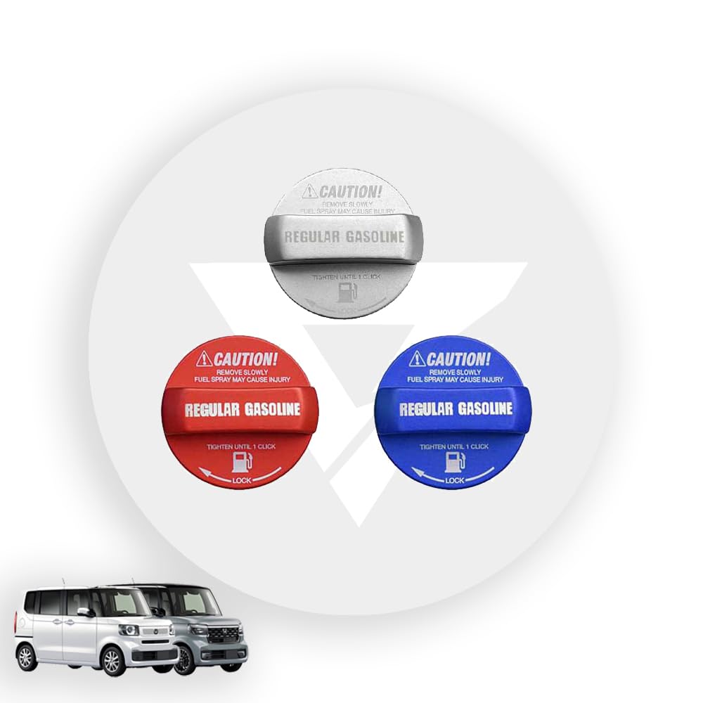 

KUTOOK 3rd Generation N-Box N-Box Custom JF5 JF Custom Parts Interior Aluminum Alloy Cap Fuel Cap красный