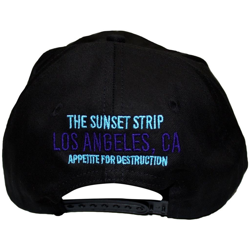Guns N Roses Unisex Adult Sunset Strip Â´91 Back Print Baseball Cap