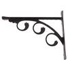 European Style L Shaped Shelf Wall Shelve Angle Bracket Metal Holder Floral