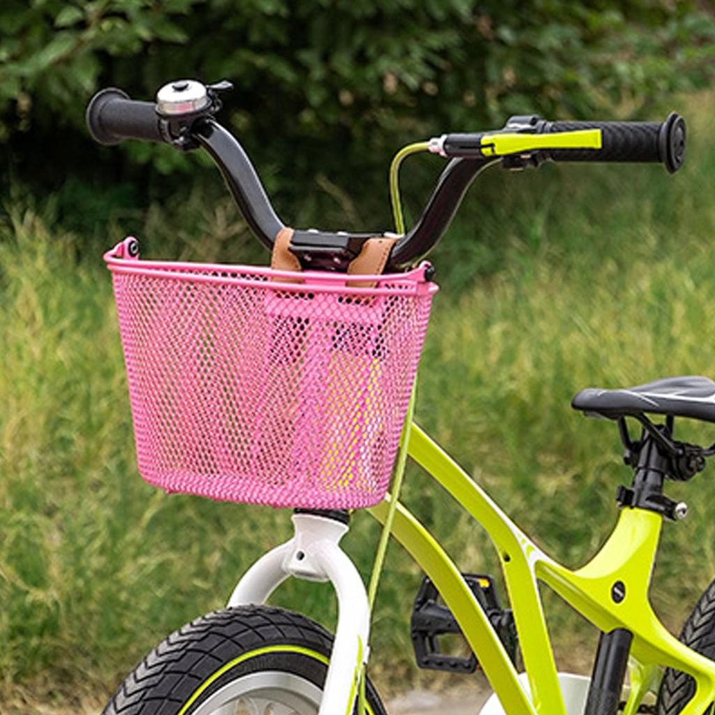 Kids Bike Basket with Handle for Boys Girls Front Cycling Basket for Most Tricycles Scooters