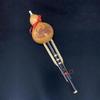 Red Rod Gourd Flute for Beginners - C Key, Single Tone, Scenic Spot, Night Market Edition