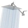 Bathroom Big Shower Head Modern Shower Head Square Wall Mounted Stainless Steel Rainfall Water Saving Shower Heads