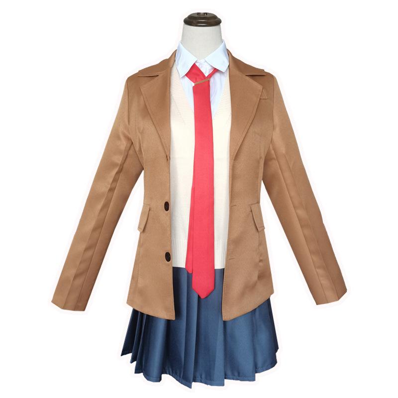 8ks/6ks Kompletní sady Anime Cosplay Kostým Rascal Young Bunny Girl School Sister Azusakawa Sakita Cos Sakurajima Mai Cosplay oblečení