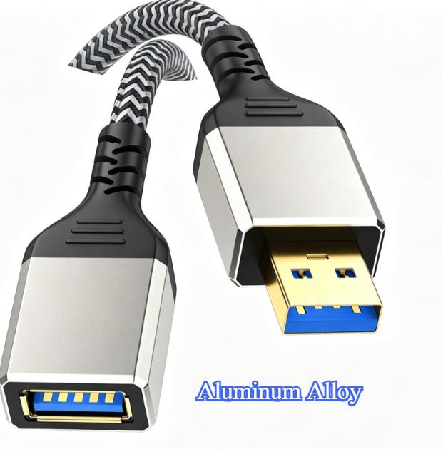 USB 3.0 Male To Female Extension Cable, High Speed 5Gbps USB Extender Cord for Flash Drive, Hard Drive, Keyboard, Mouse
