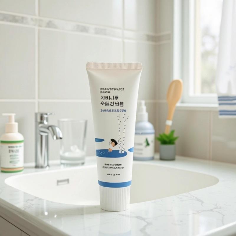 Round Lab Birch Juice Moisturizing Sun Cream SPF50+ PA++++, Non-Greasy, Lightweight, Korean Sunscreen for Face