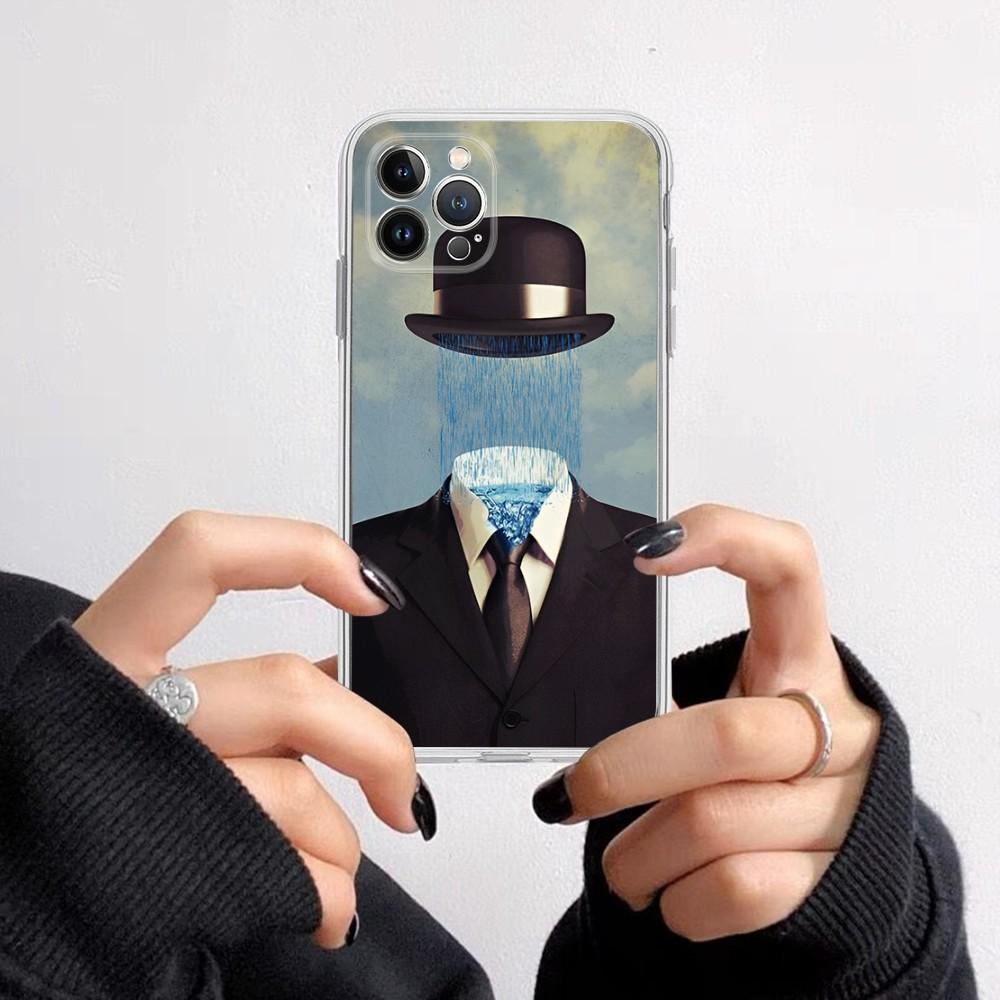 Rene Magritte Phone Case For iPhone 15 14 11 12 13 Mini Pro XS Max Cover 6 7 8 Plus X XR SE 2020 Funda Shell