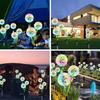 Waterproof Dandelion Lights Solar Powered Solar Yard Lights New Solar Outdoor Lights