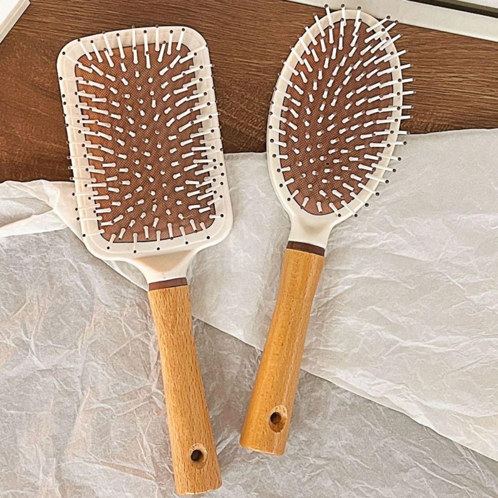 

Anti Static Air Bag Comb Scalp Comb Brush Handheld Air Cushion Comb Women Ellipse