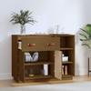 820140 vidaXL Buffet Marron miel 98,5x40x75 cm Bois massif de pin