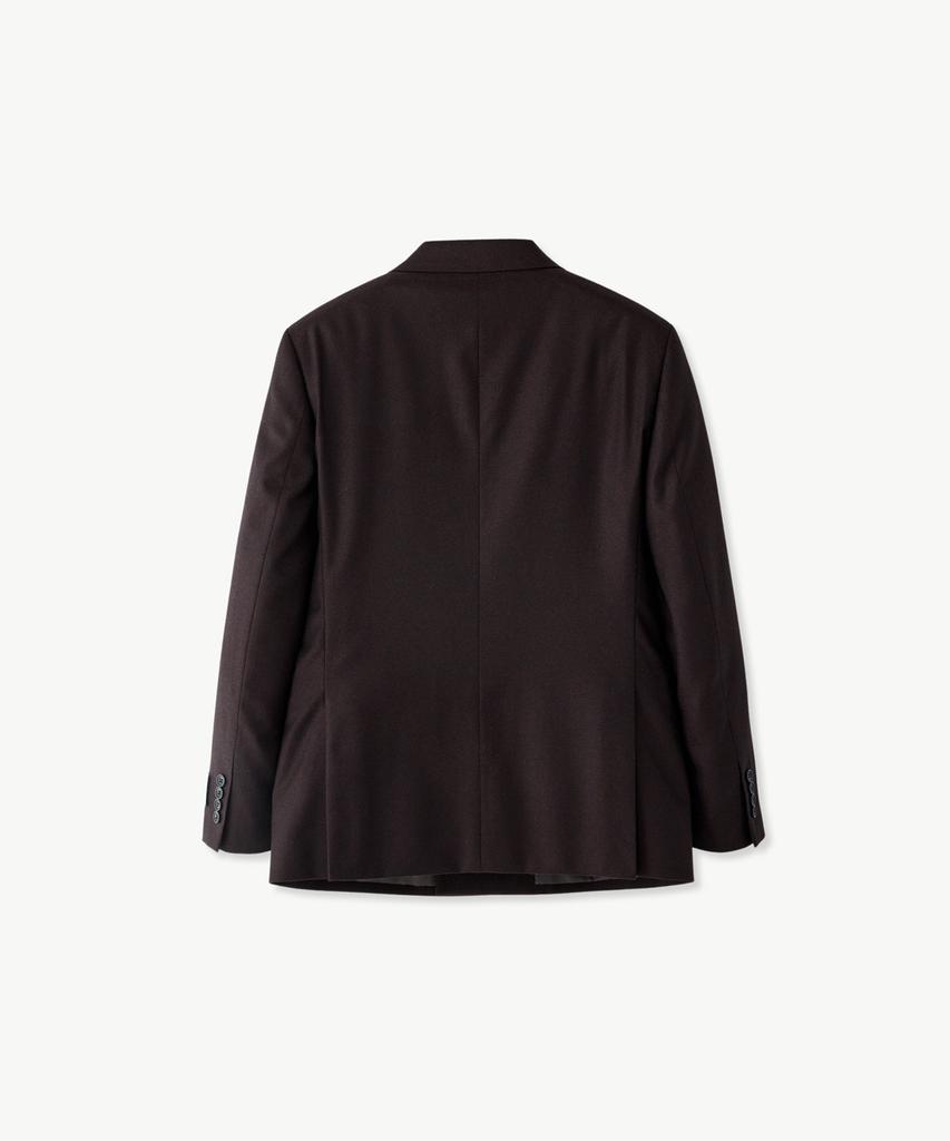 STCO Italy Guabello 100% Wool Double-Breasted Formal Jacket_Wine (Classic Fit)_Ssjvd93Dsa
