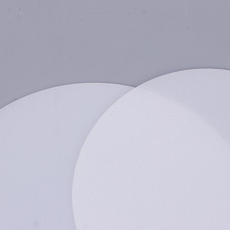 2 ks Matný akryl 35 mm 46 mm 50 mm 60 mm 65 mm 70 mm Kulaté ploché poloprůhledné stínidlo pro LED lampu Down Light Svítilna