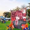 Popular Virtual Singer Kasane Teto Anime Large Size Shop Art Promotion Advertising Booth Flag Hanging Banners