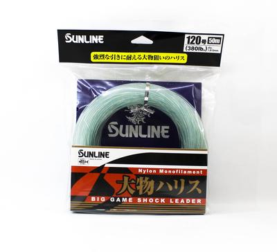 Sunline Nylon-Vorfach Big Game Stoßvorfach 50m #120 380lb 1,81mm (6122)