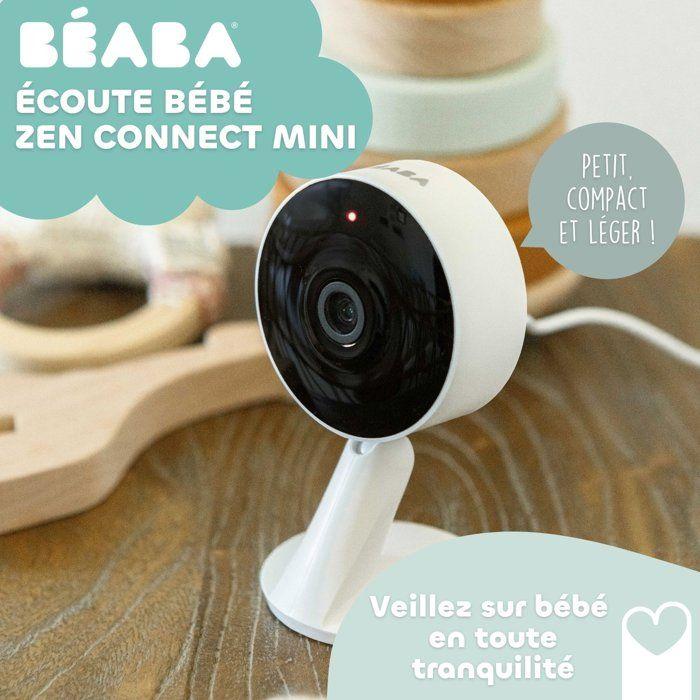 Vernetztes Babyphone - BÉABA - Zen Connect Mini - Full HD Kamera - Nachtsicht - WiFi App