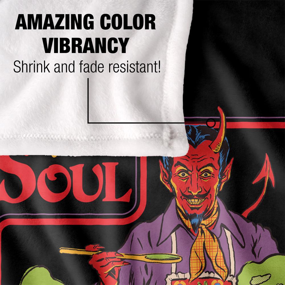 Steven Rhodes Devouring Your Soul Soft Touch Blanket