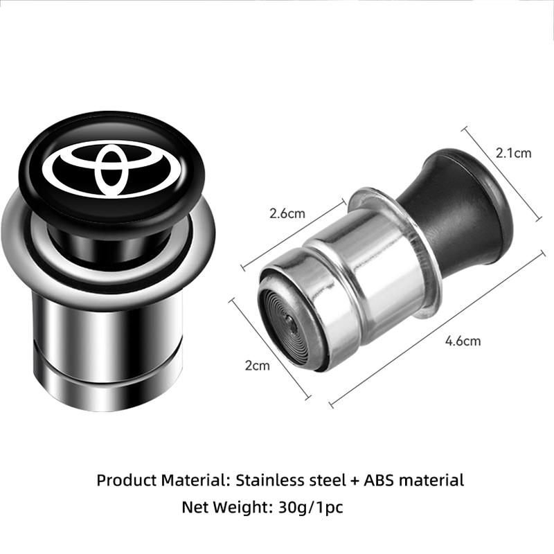CKS1 Car Cigarette Lighter Cover 12V Lighter Plug Socket For Toyota Corolla Yaris Camry Prius RAV4 CHR Hilux Aygo Avensis Accessories