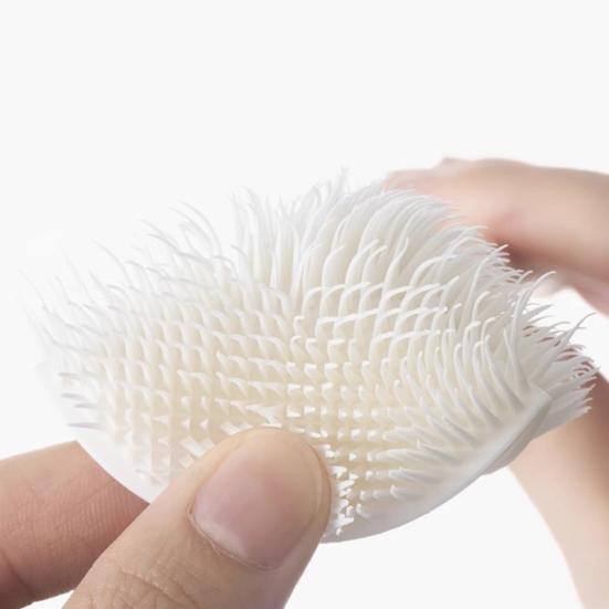 5Pcs 360 Degree Flexible Silicone Bottle Brush with Long Handle Soft Bristle Cup Brush 360 Degree Rotating Cleaning Brush