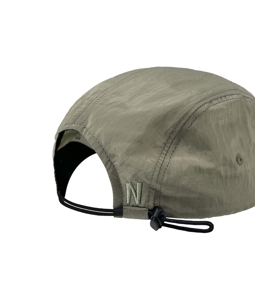 Nyuteib Speed Air Oversized Running Cap - Mist Khaki