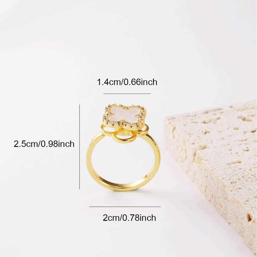 Women's Niche Rotatable Ring: Fashionable, Trendy, and Luxurious